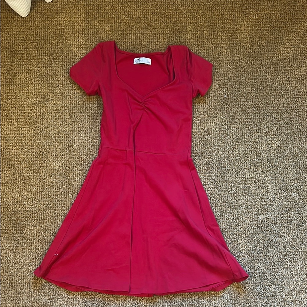 Hollister Vibrant Red Dress